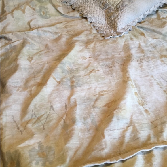 Anthropologie Other - 🏜️ Duvet SOUTHWEST Muted Abstract Water Colourish EUC 🏜️